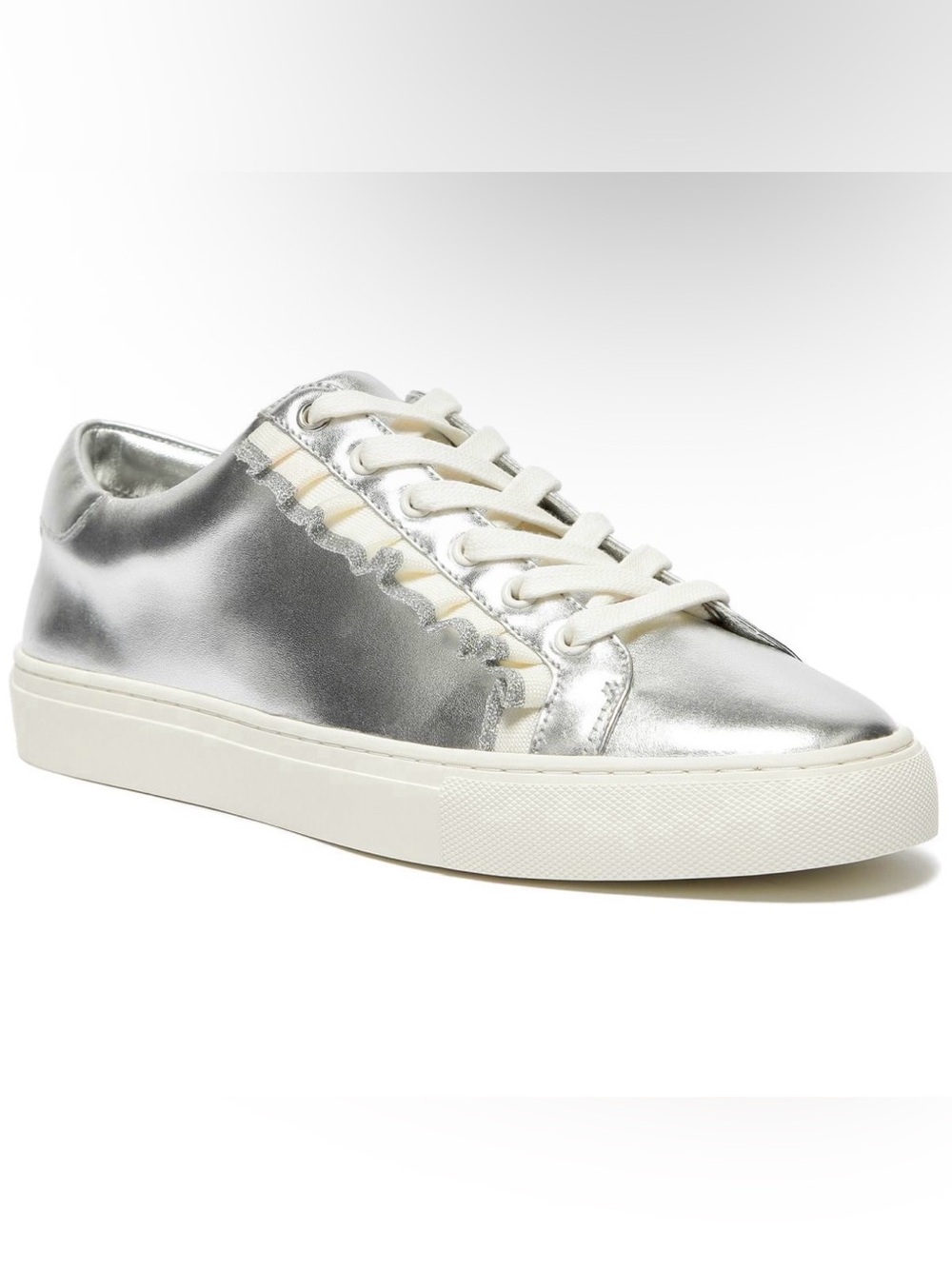 Tory Burch Silver Sneakers